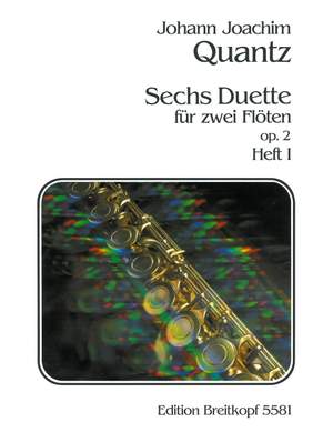 Quantz: Sechs Duette op. 2, Heft I