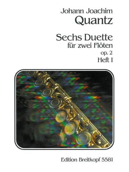 Quantz: Sechs Duette op. 2, Heft I