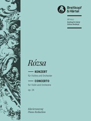 Rozsa: Violinkonzert op. 24