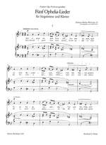 Brahms: 5 Ophelia-Lieder (dt./engl.) Product Image