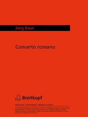 Baur: Concerto Romano