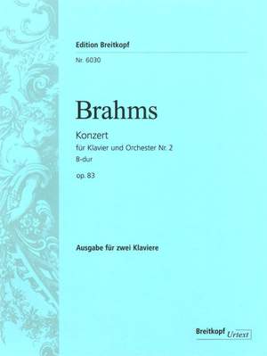Brahms: Klavierkonzert 2 B-dur op. 83