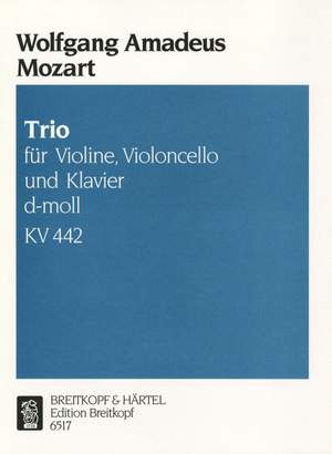 Mozart: Klavier-Trio d-moll KV 442