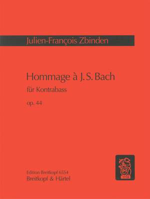 Zbinden: Hommage a J S Bach op. 44