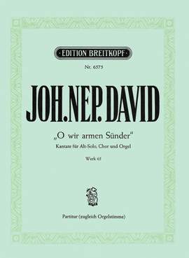 David: O Wir armen Sünder Wk 65