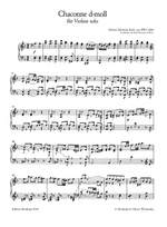 Bach, JS: Chaconne d-moll aus BWV 1004 Product Image