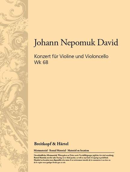 David: Konzert Wk 68