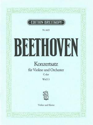 Beethoven: Konzertsatz C-dur