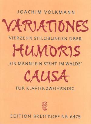 Volkmann: Variationes humoris causa