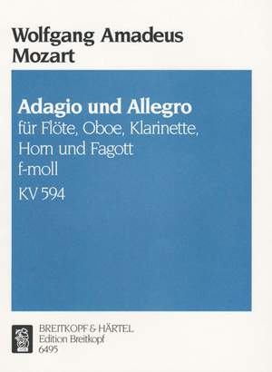 Mozart: Adagio u.Allegro f-moll KV 594