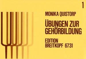 Quistorp: Übungen zur Gehörbildung Heft1