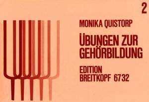 Quistorp: Übungen zur Gehörbildung Heft2
