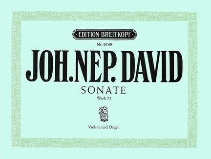 David: Sonate Wk 75