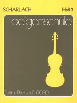 Scharlach: Geigenschule, Heft 3