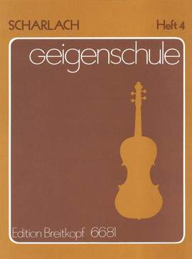 Scharlach: Geigenschule, Heft 4