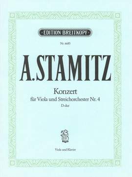 Stamitz: Violakonzert Nr. 4 D-dur
