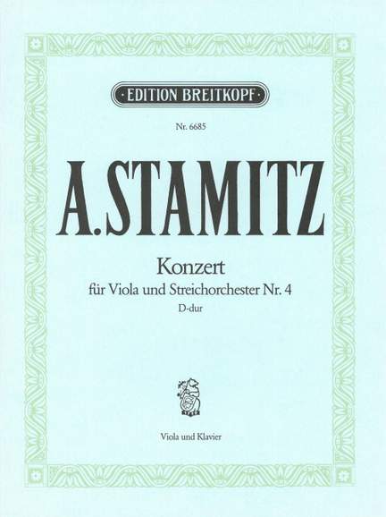 Stamitz: Violakonzert Nr. 4 D-dur