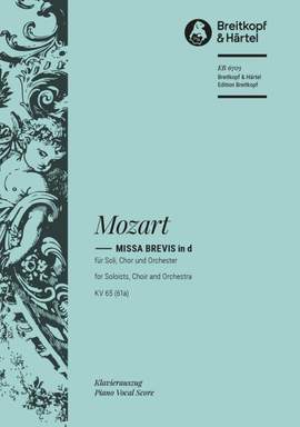 Mozart: Missa brevis in D KV 65