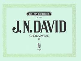David: Choralwerk, Heft 9