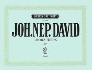 David: Choralwerk, Heft 16