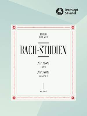 Braun: Bach-Studien für Flöte, Heft 2