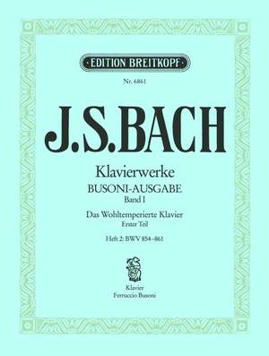 Bach, JS: Wohltemperiertes Klavier I/2