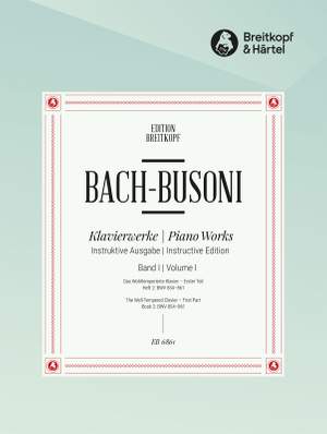 Bach, JS: Wohltemperiertes Klavier I/2