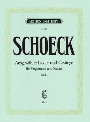 Schoeck: Ausgew. Lieder und Gesänge I