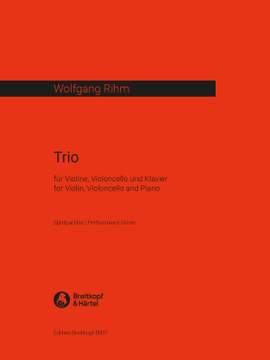 Rihm: Trio
