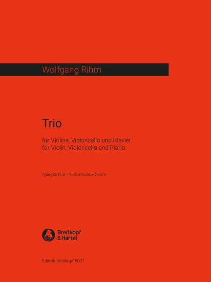 Rihm: Trio