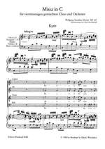 Mozart: Missa in C KV 167 (Trinitatis) Product Image