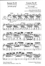 Bach, JS: Kantate 82 (Fassung f. Sopran) Product Image