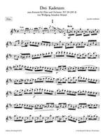 Andersen: 3 Kadenzen zu Mozarts KV 314 Product Image