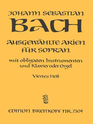 Bach, JS: Ausgewählte Arien für Sopran 4