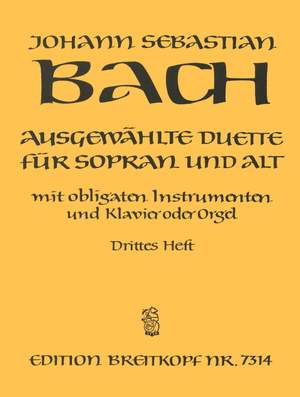 Bach, JS: Ausgew. Duette Sopran u. Alt 3