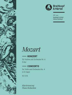 Mozart: Violinkonzert 4 D-dur KV 218
