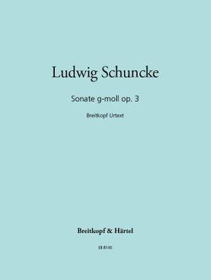 Schuncke: Sonate g-moll op. 3