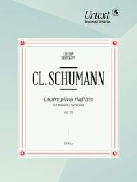 Schumann: Quatre Pieces Fugitives op. 15