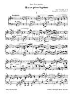 Schumann: Quatre Pieces Fugitives op. 15 Product Image