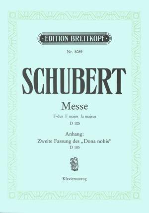 Schubert: Messe F-dur D 105