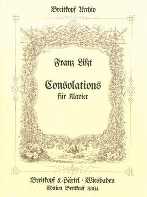 Liszt: Consolations. Reprint