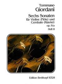 Giordani: Sechs Sonaten op. IVa, Heft 2