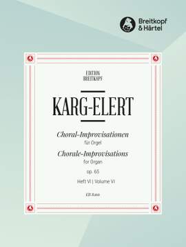 Karg-Elert: 66 Choral-Improvisat. op.65 VI