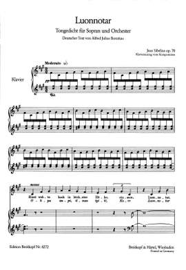 Sibelius: Luonnotar op. 70