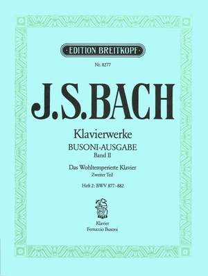 Bach, JS: Wohltemperiertes Klavier II/2