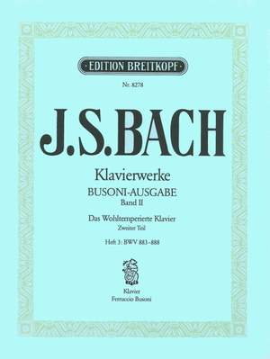 Bach, JS: Wohltemperiertes Klavier II/3