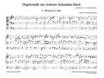 Orgelmusik um Johann Sebastian Bach - Heft 1 Product Image