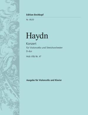 Haydn: Violoncellokonzert D VIIb:4