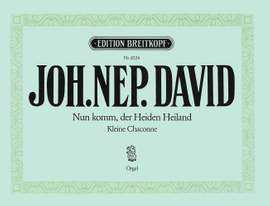 David: Kl. Chaconne ü. "Nun komm, der
