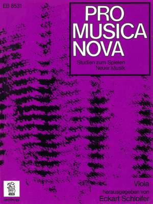 Schloifer: Studien Neuer Musik Viola
